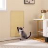 2-Pack 32"x20" Natural Sisal Cat Scratching Mats, Multifunctional Resting & Play Pads for Multi-Cat Households