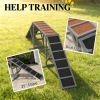 Dog agility equipment ramp, dog track, gray