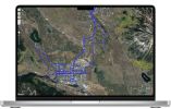 Pet Tracker GPS Dog Collars Tracking Device for Wireless Pet Surveillance Size:L